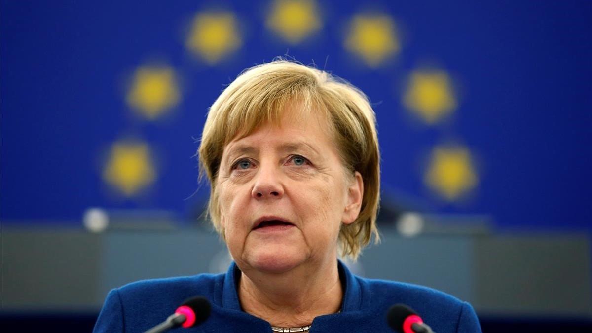 lainz45882203 german chancellor angela merkel addresses the european parli181113160629