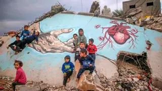 Gaza es un rasgado lienzo tenebrista
