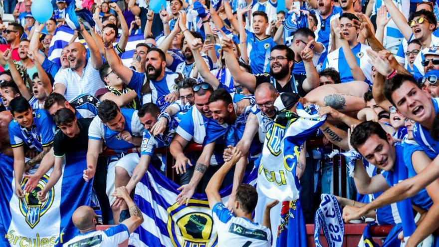 El Hércules jugará en Alicante en plenas Hogueras la ida de la final