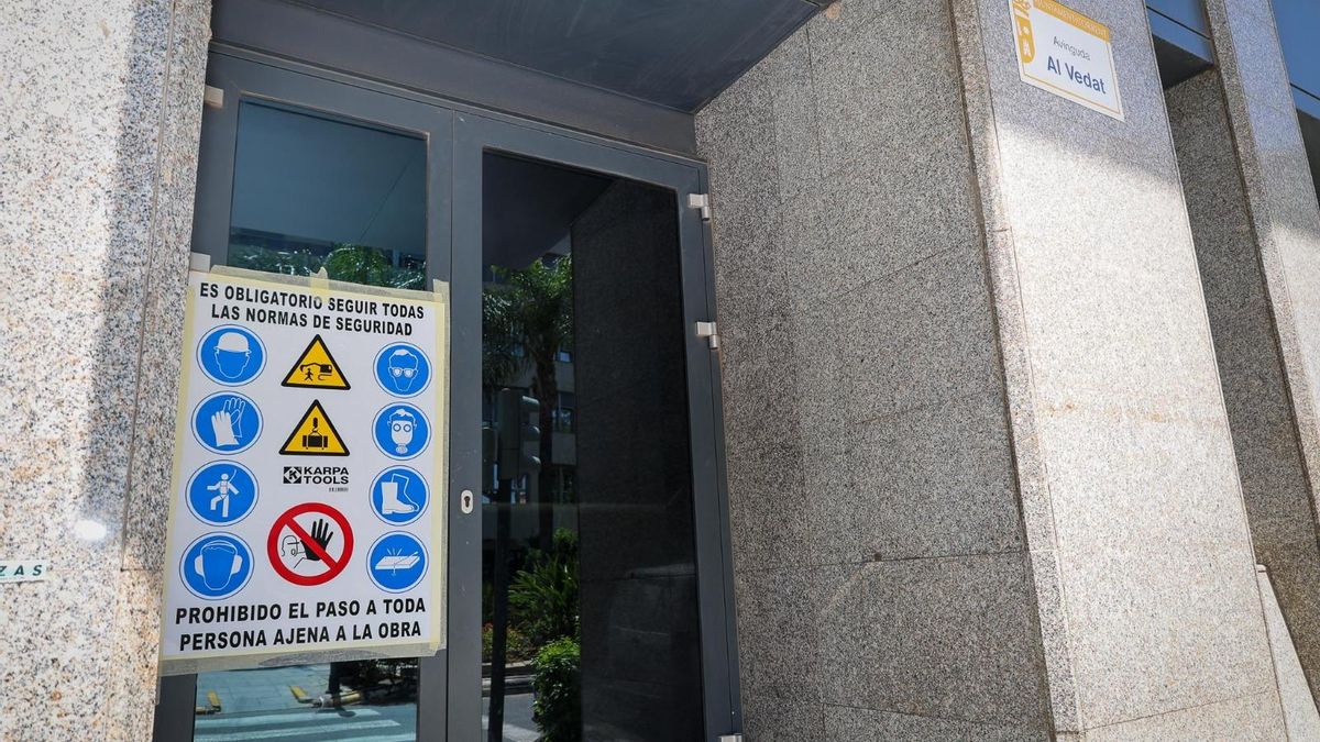 Las obras del Ayuntamiento de Torrent se encuentran en la Fase I.