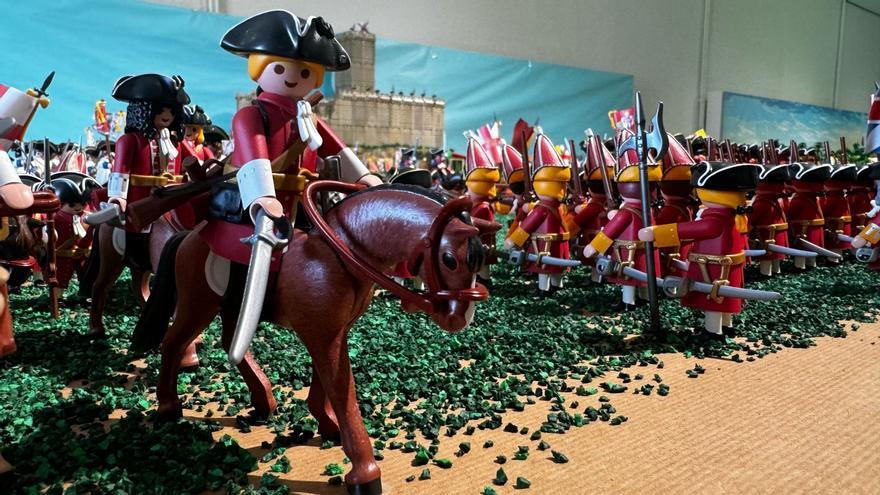 Batallas en miniatura protagonizadas por 9.000 &#039;playmobils&#039;