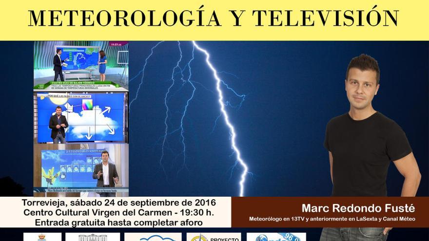 Meteorología y televisión de la mano de Marc Redondo en Torrevieja