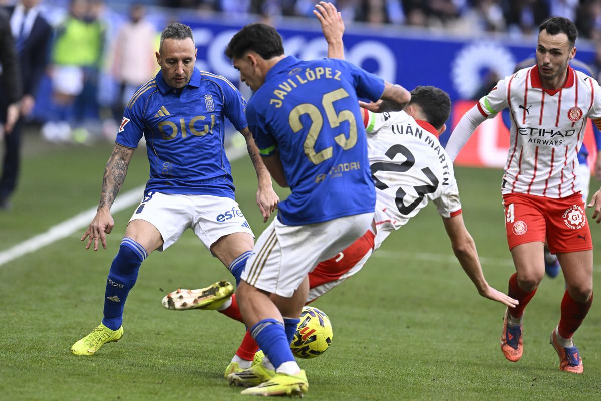El Real Oviedo - Girona, en imatges