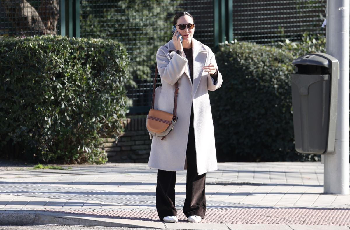 Tamara Falcó con look casual en Madrid