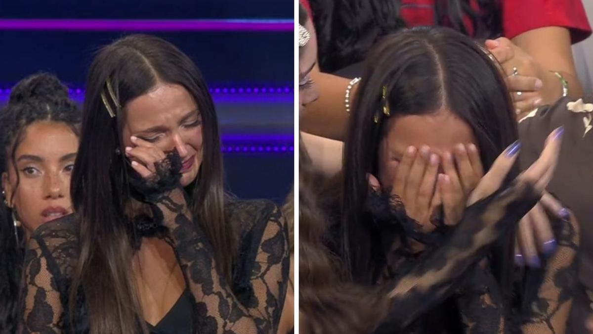 La alicantina Claudia Arenas, entre lágrimas tras ser nominada en la ...