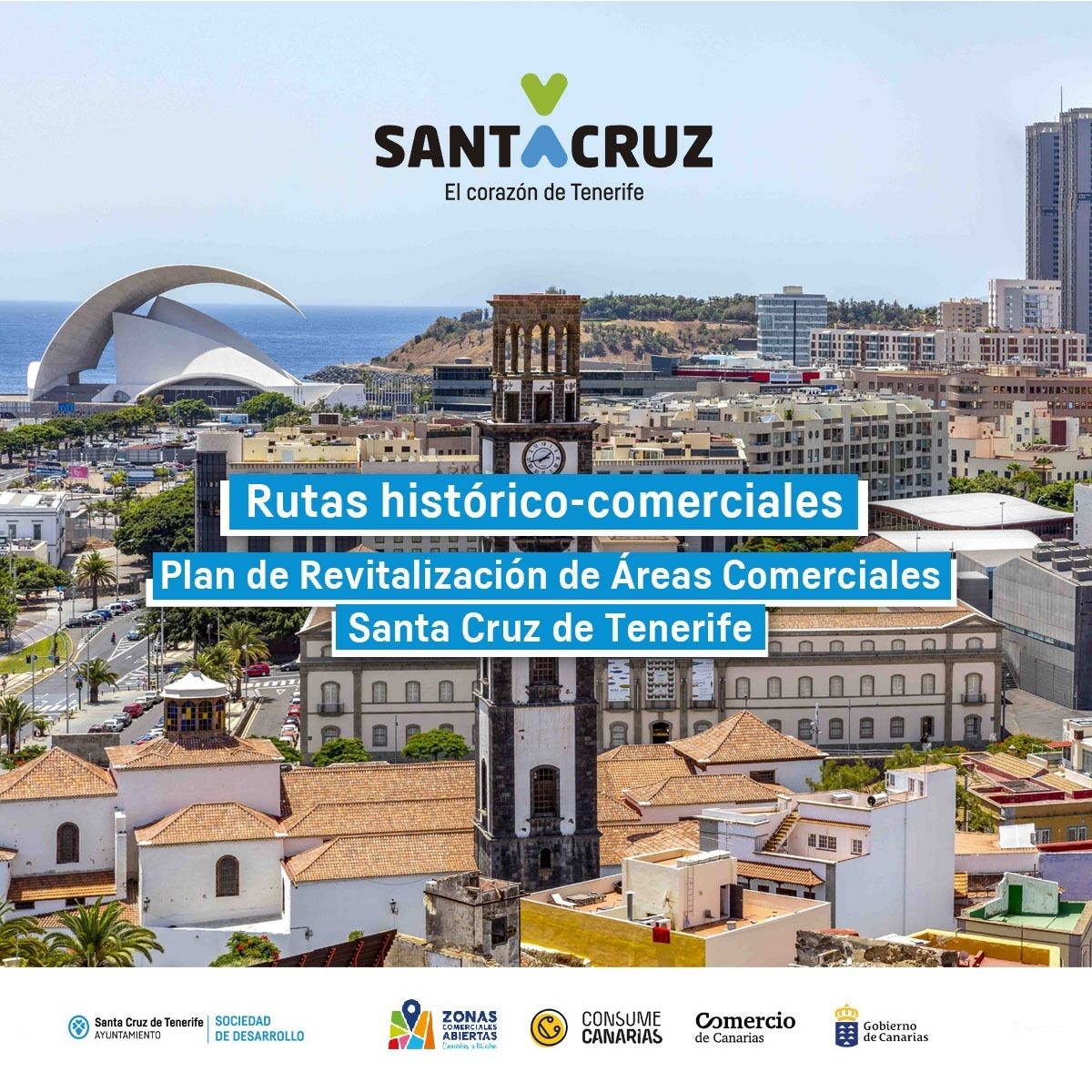Santa Cruz organiza 14 rutas guiadas gratuitas para descubrir la mayor “Zona Comercial Abierta de Canarias”