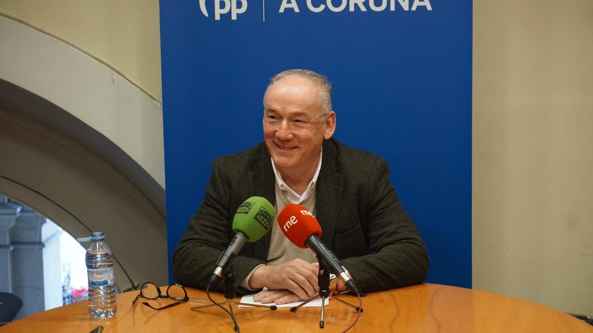 Miguel Lorenzo, en rueda de prensa