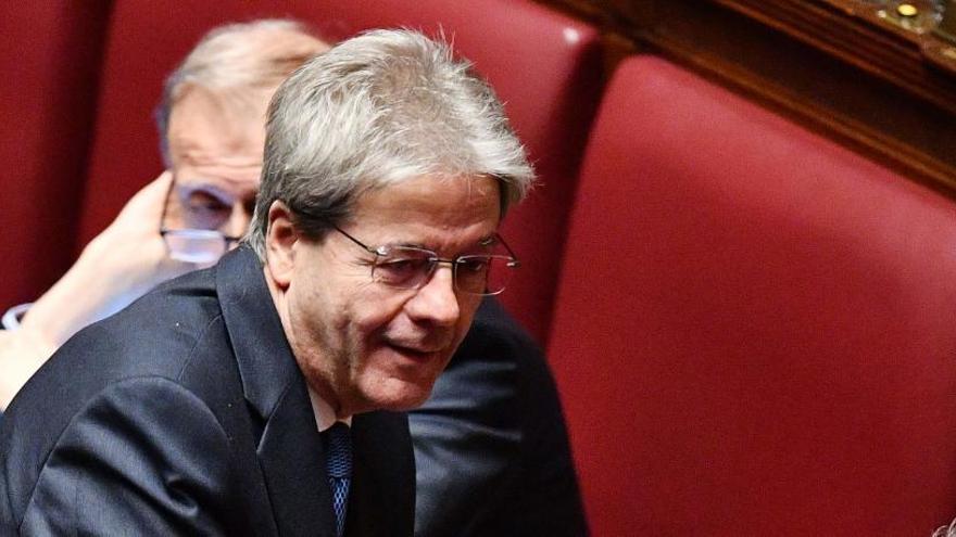 Gentiloni dimite tras nombrarse los presidentes de Cámara y Senado