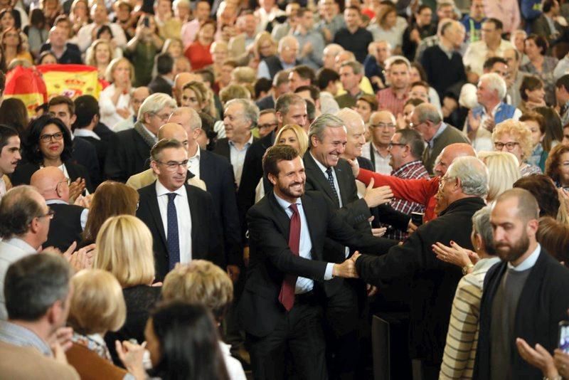 Acto de Pablo Casado en Zaragoza