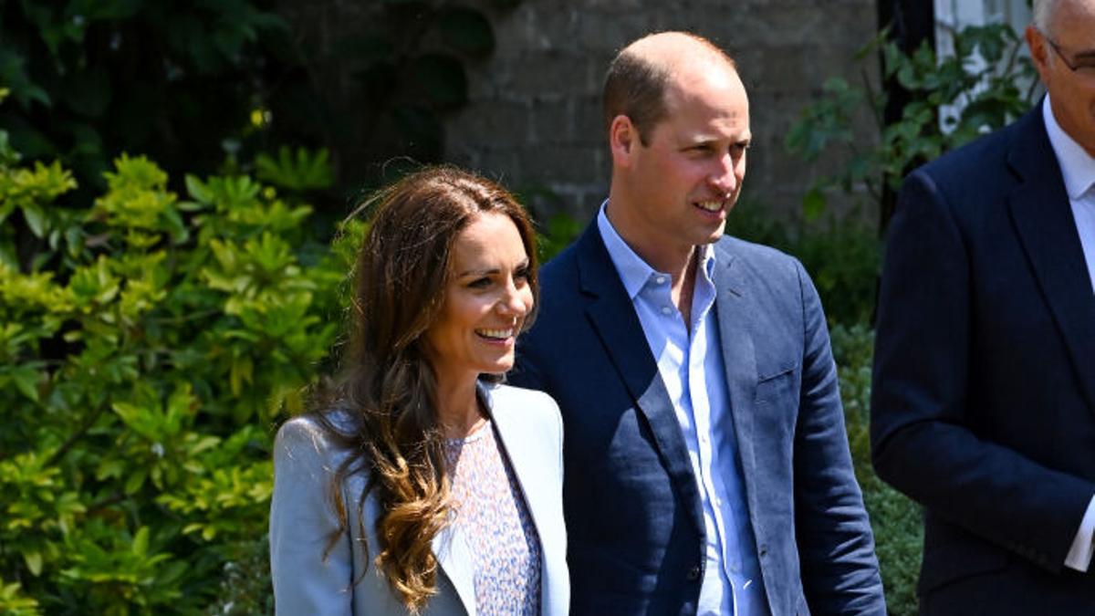 Kate Middleton y el príncipe William visitan Cambridgeshire