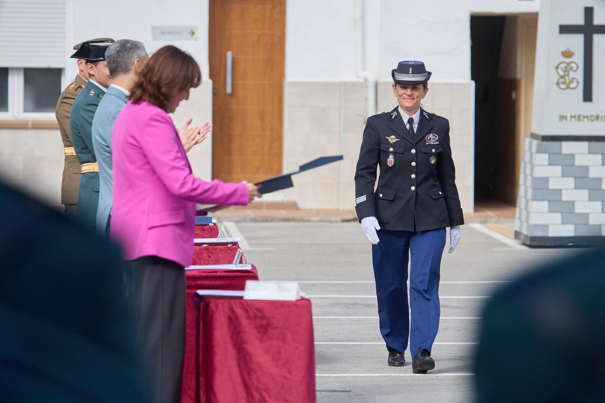 Imatges de la Guàrdia Civil celebrant la seva patrona a Girona