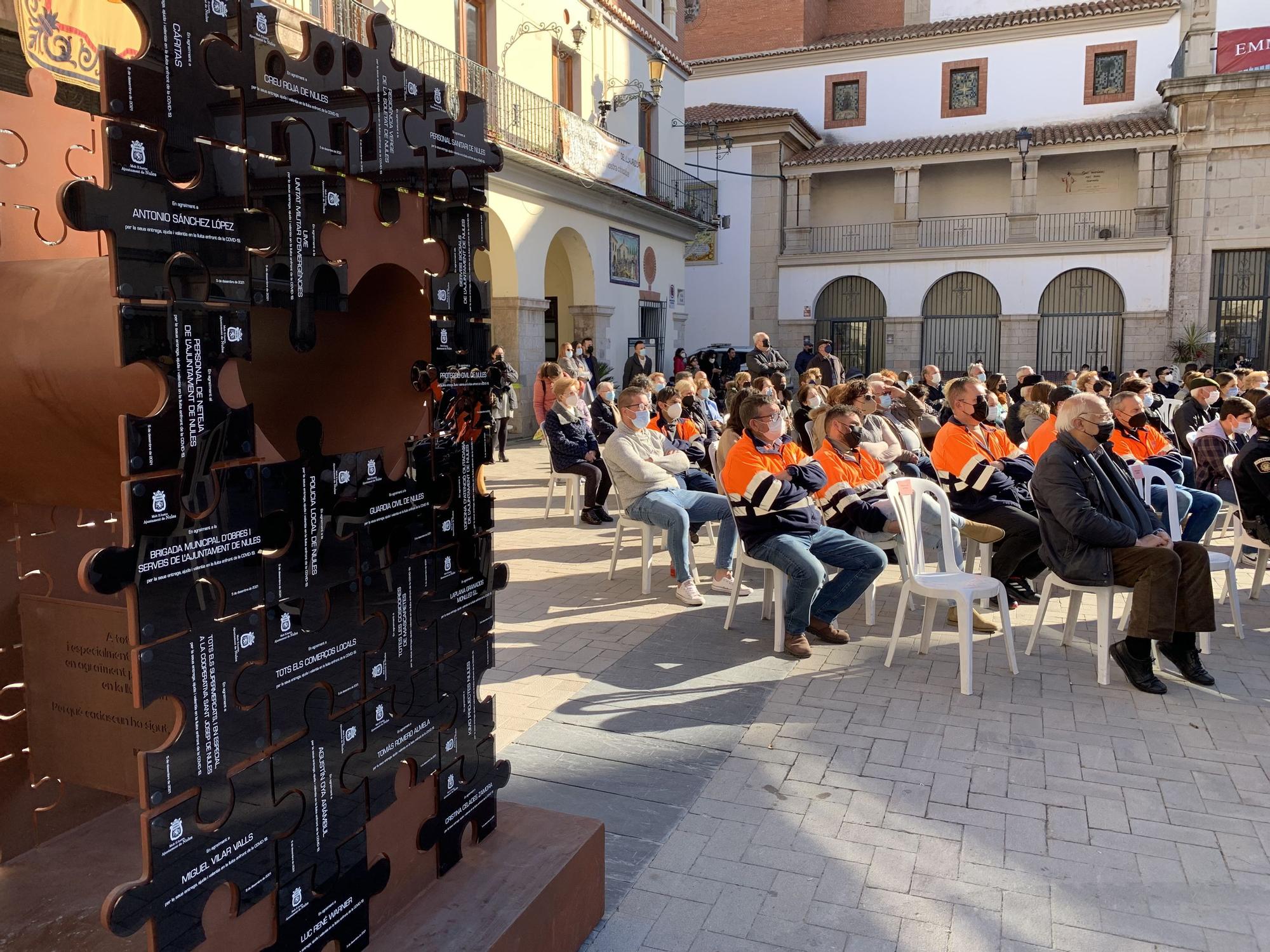 'Tota Nules a una', acto de agradecimiento por la lucha frente a al pandemia