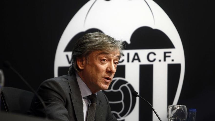 García Pitarch presenta su dimisión como director deportivo del Valencia