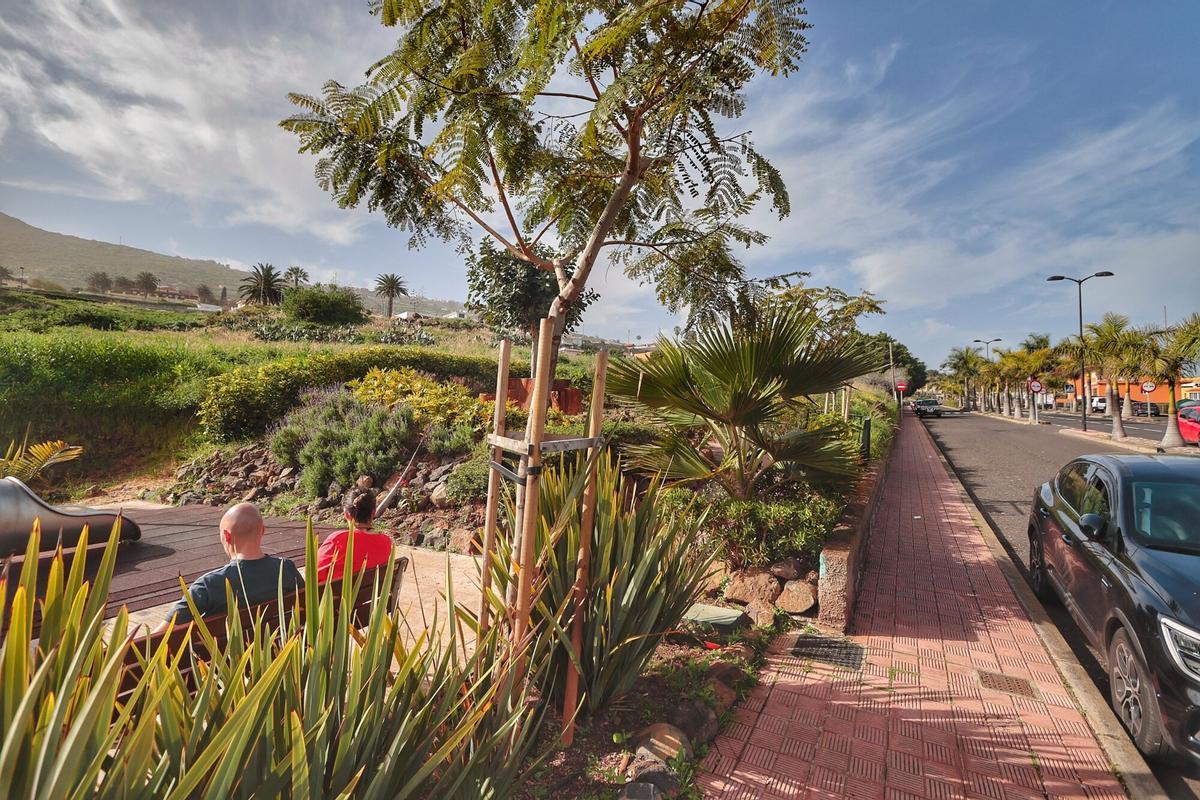 Zona en la que se ubicará en futuro parque de Valle de Guerra Zona en la que se ubicará en futuro parque de Valle de Guerra