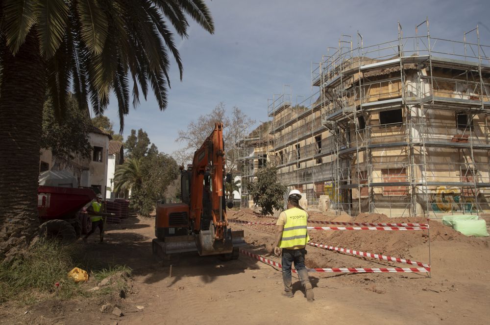 Entramos en las obras de la Gerencia del Port de Sagunt