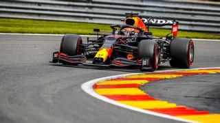 Verstappen vuela en los segundos libres del Gran Premio de Bélgica