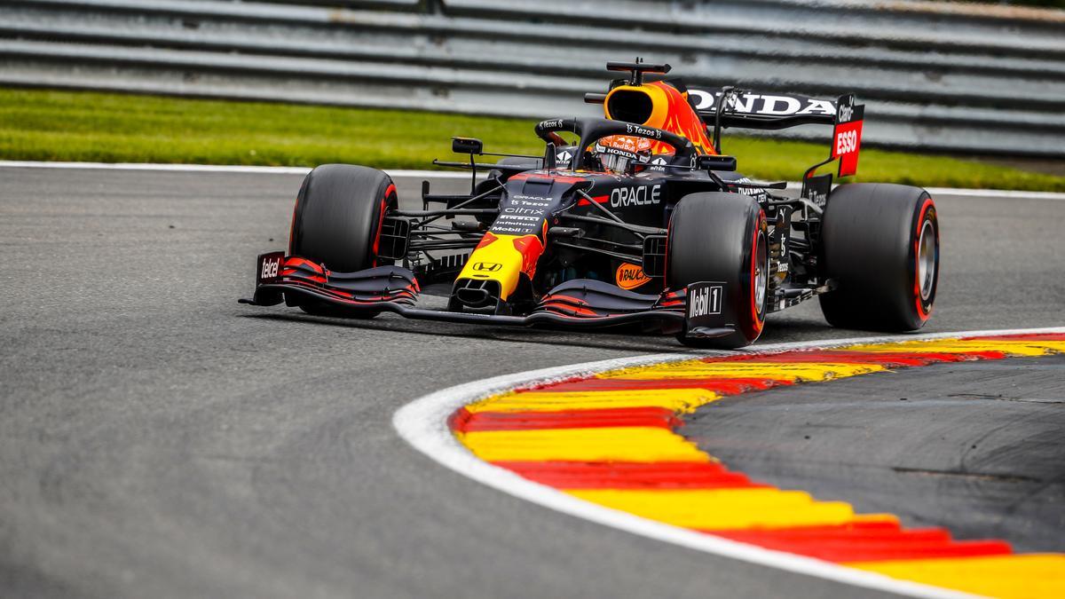 Verstappen manda en Bélgica.