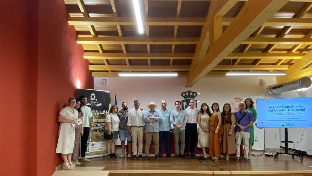 Foto de familia en el Acto de Constitución del Comité Territorial.