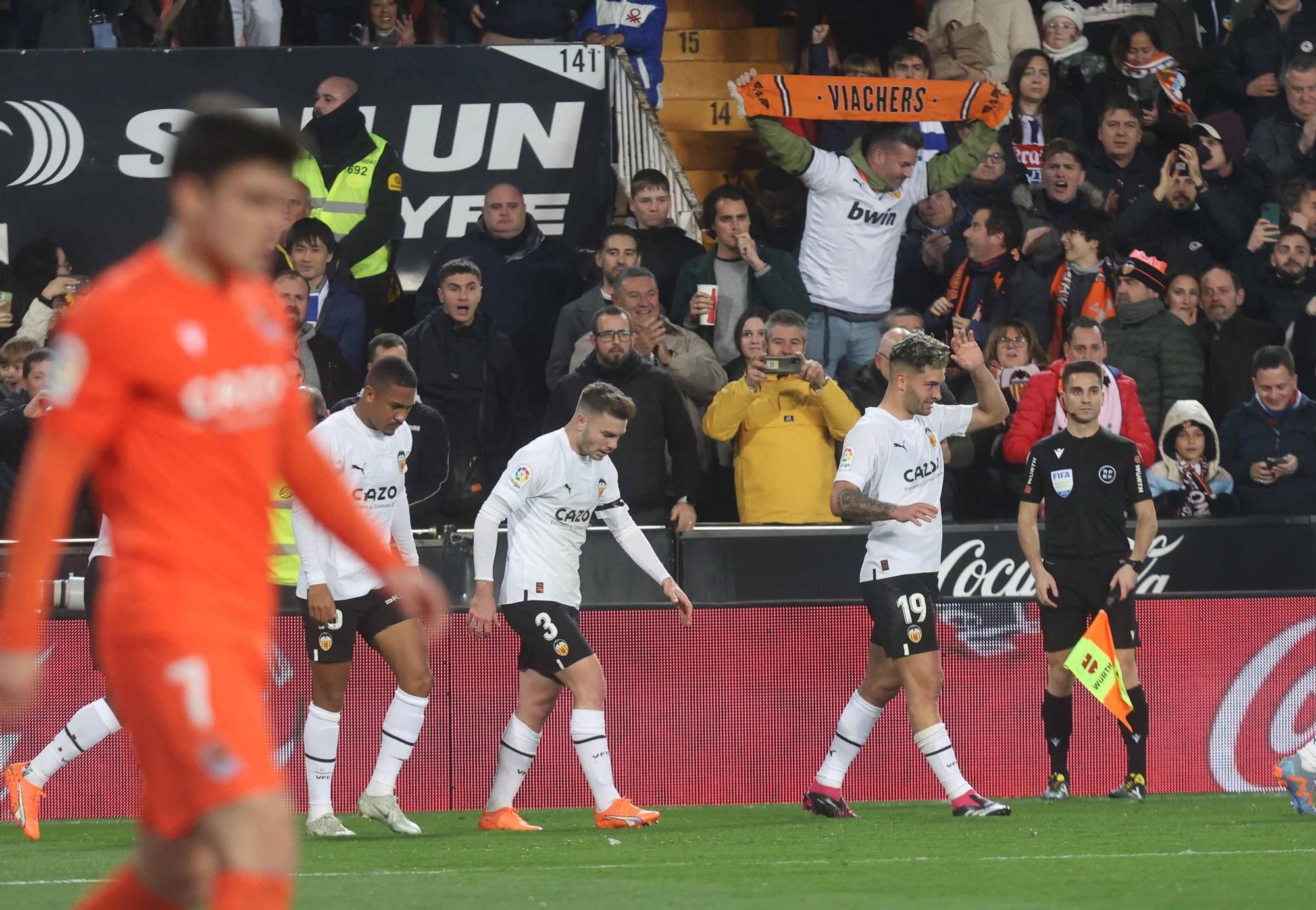 La victoria del Valencia CF en imágenes