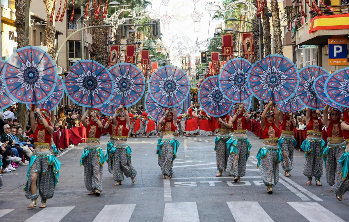Entrada del bando Moro por las fiestas de San Vicente del Raspeig