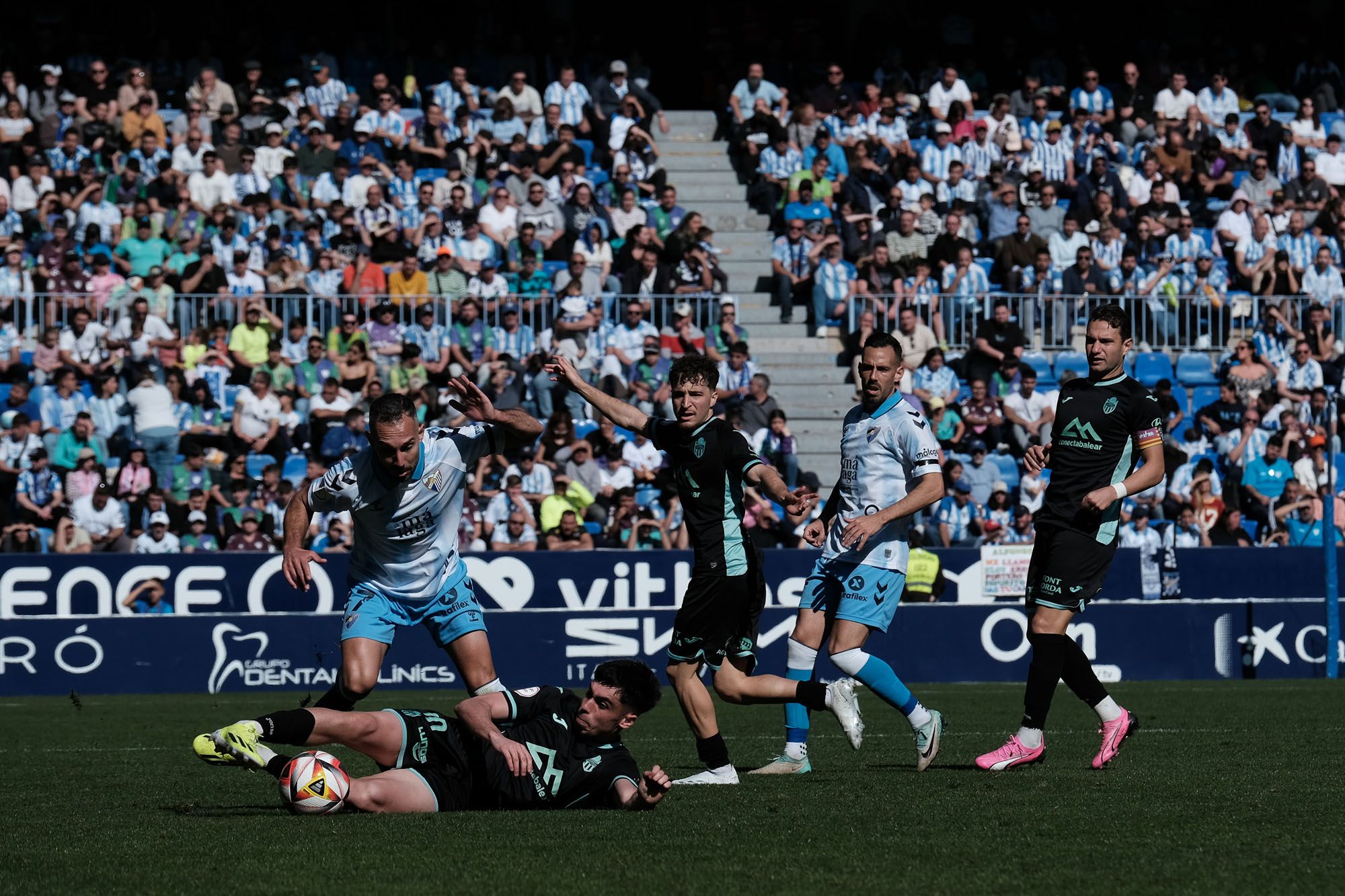 El Málaga CF - Atlético Baleares, en fotos