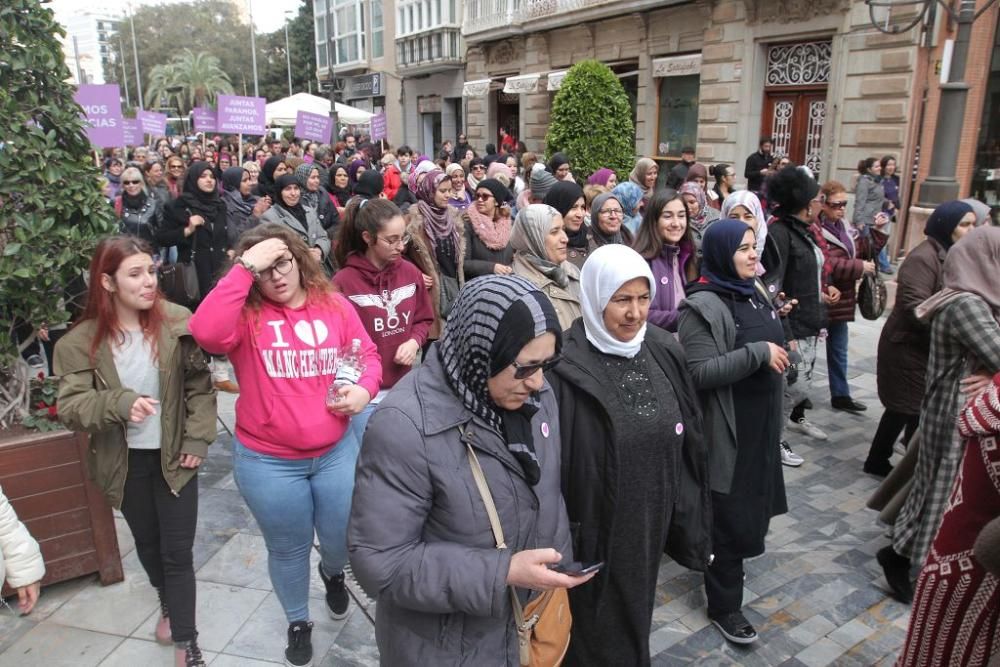 Marcha Mujer en Cartagena