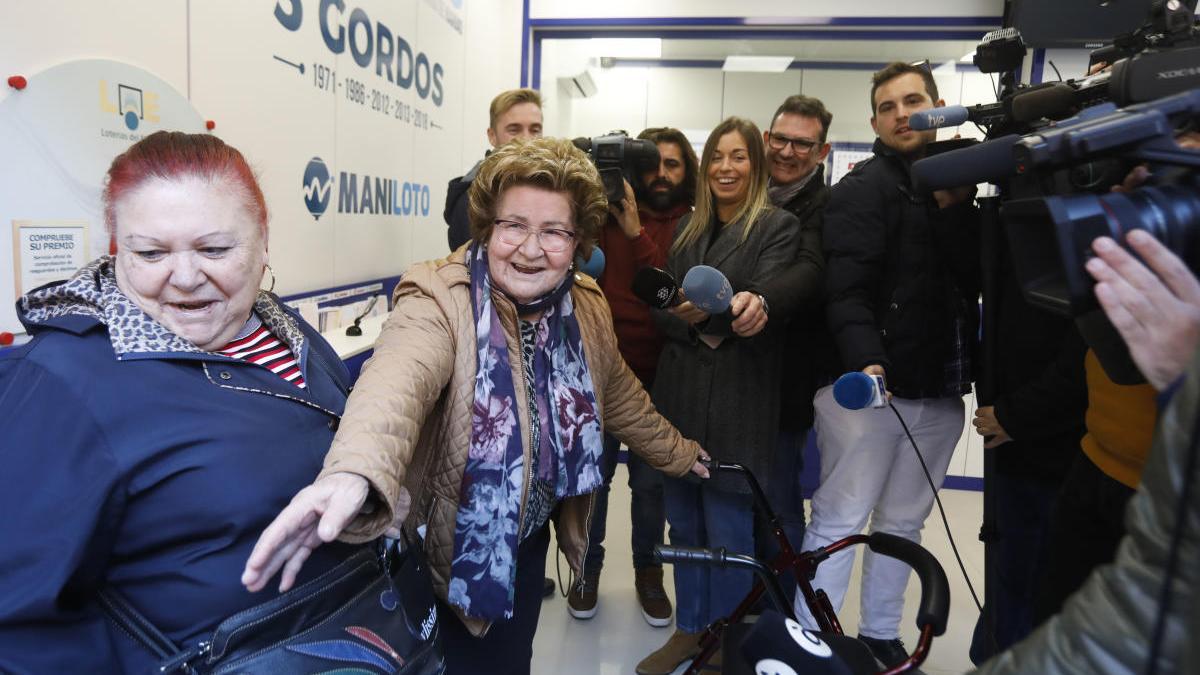 Agraciados con el Gordo en el Sorteo de la Lotería del Niño.