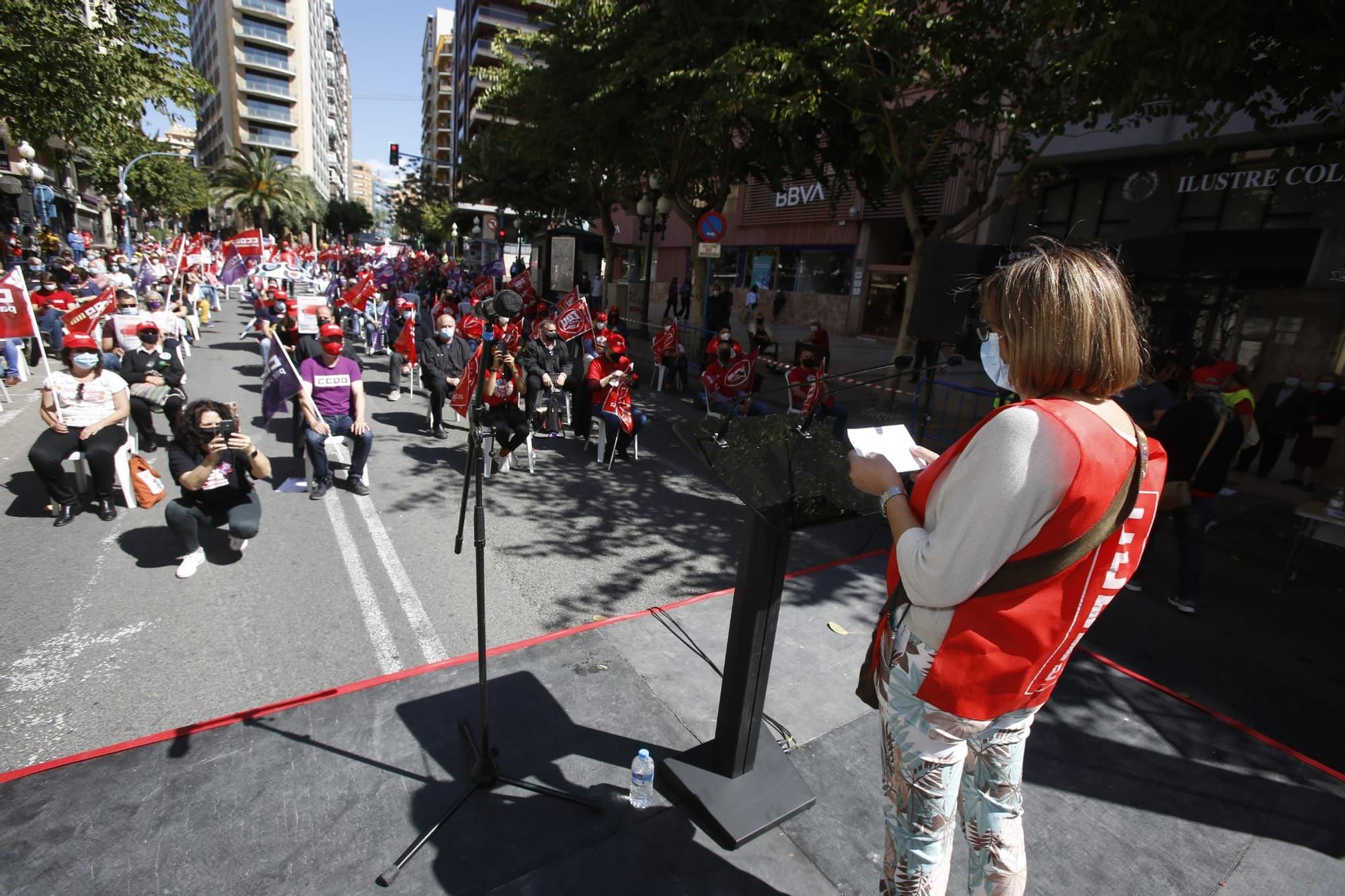 Celebración del 1 de mayo, Día de los Trabajadores, en Alicante