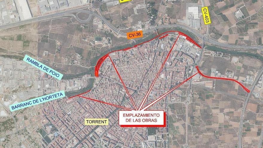 Torrent invertirá 36 millones en blindar el Xenillet y Sant Lluís Beltrán frente a nuevas inundaciones