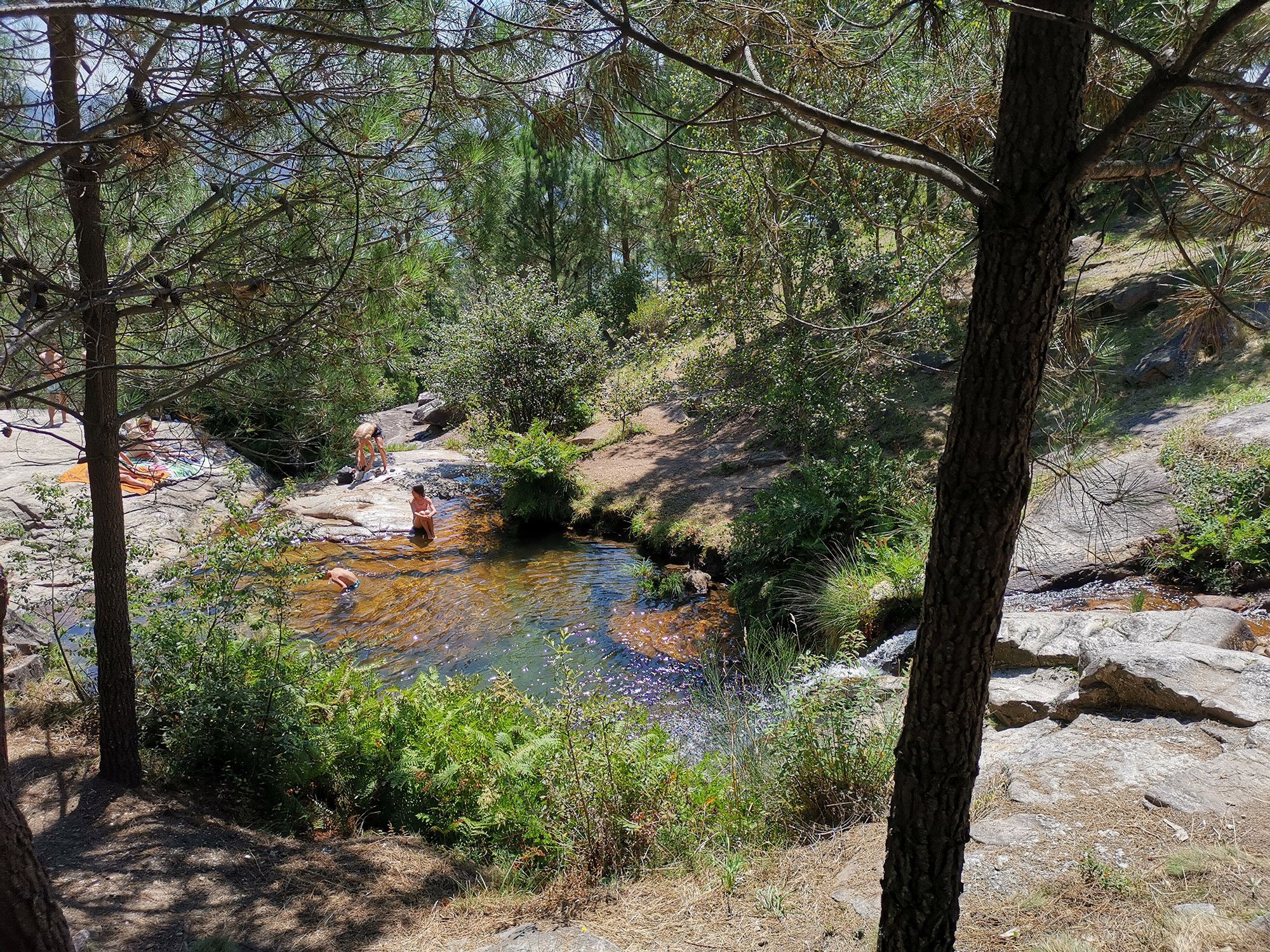 Poza da Moura en Domaio, Moaña