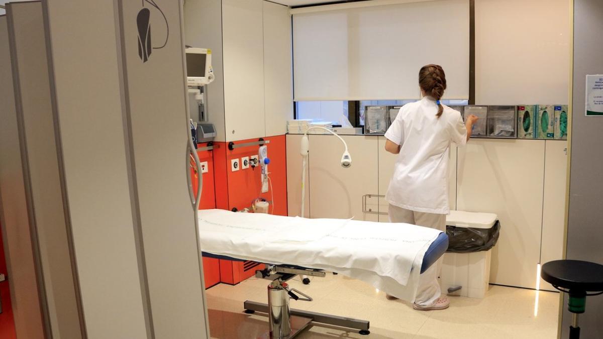 La consulta del Hospital Clínic de Barcelona donde se atienden las personas que han sufrido agresiones sexuales