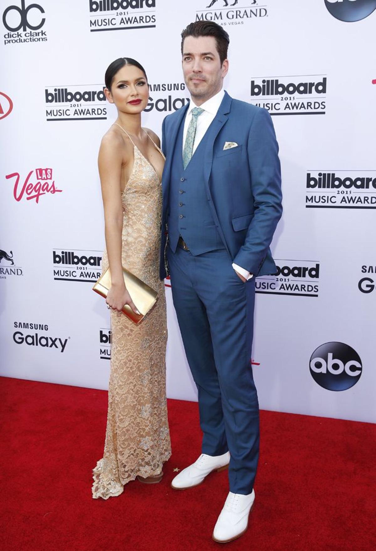 Audra Mari y Jonathan Scott en los Billboard Music Awards 2015