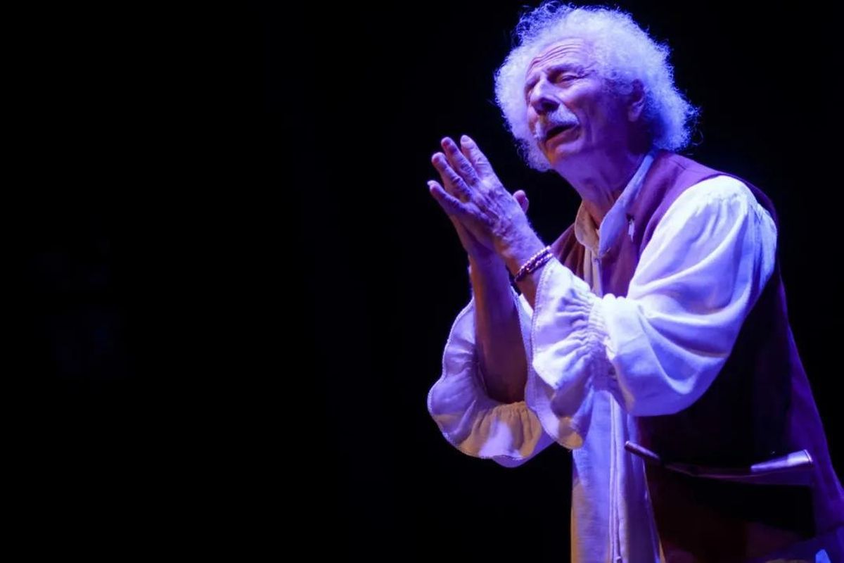Rafael Álvarez 'el Brujo' interpretando 'El Lazarillo de Tormes'.