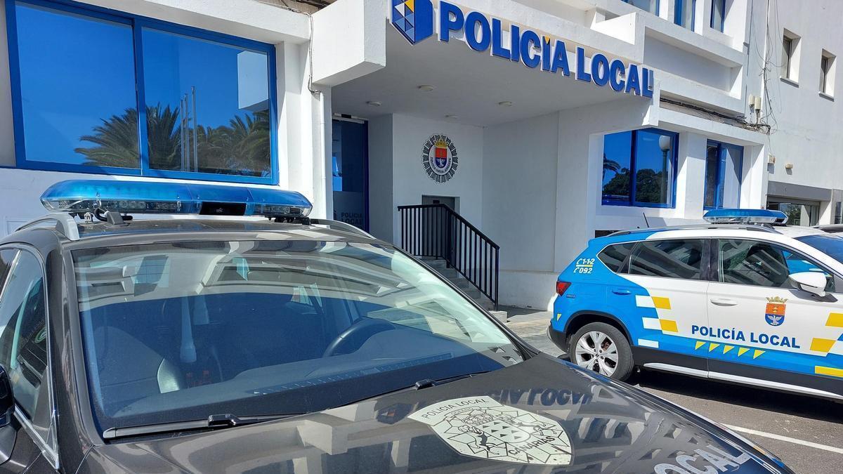 Sede de la Policía Local de Arrecife, capital de Lanzarote .