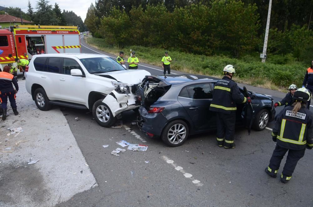 Sucesos en Pontevedra | Grave tras un accidente en Cuntis