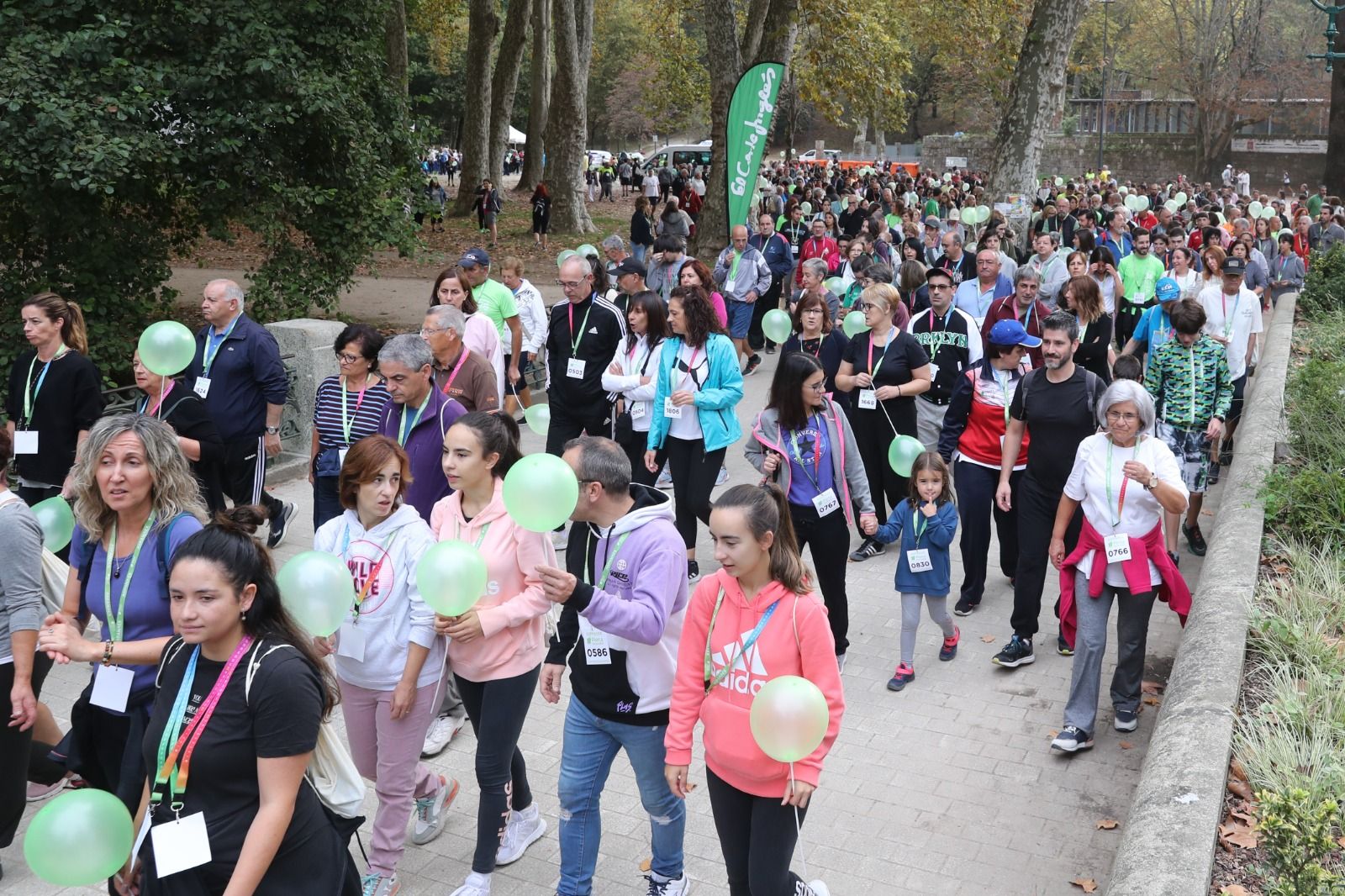 Vigo marcha en favor de Aspanaex