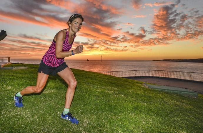 27/12/2018 LAS PALMAS DE GRAN CANARIA. Kerstin Engelmann, campeona de la HPS San Silvestre 2017. FOTO: J. PÉREZ CURBELO