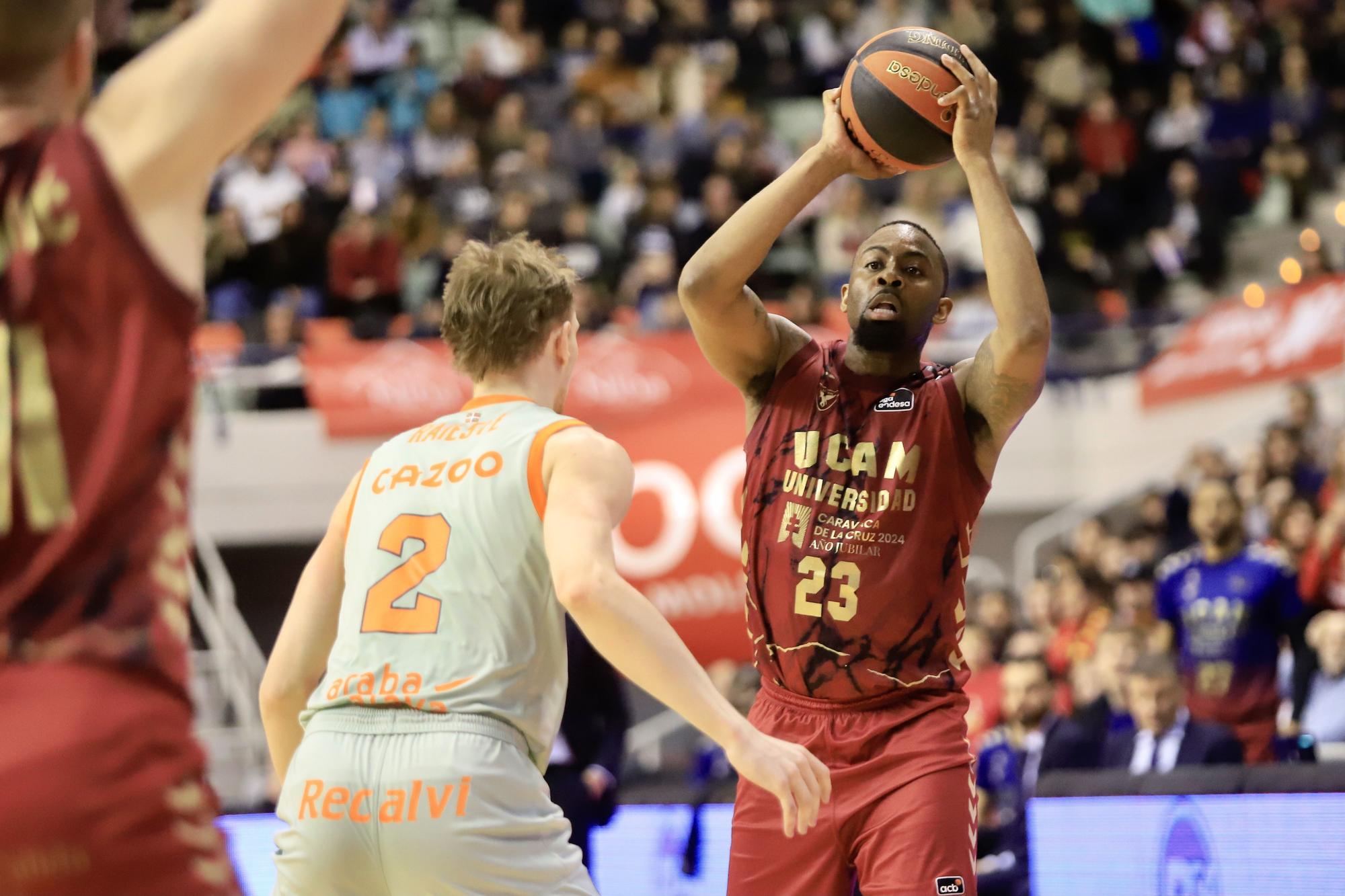 El UCAM Murcia - Cazoo Baskonia, en imágenes