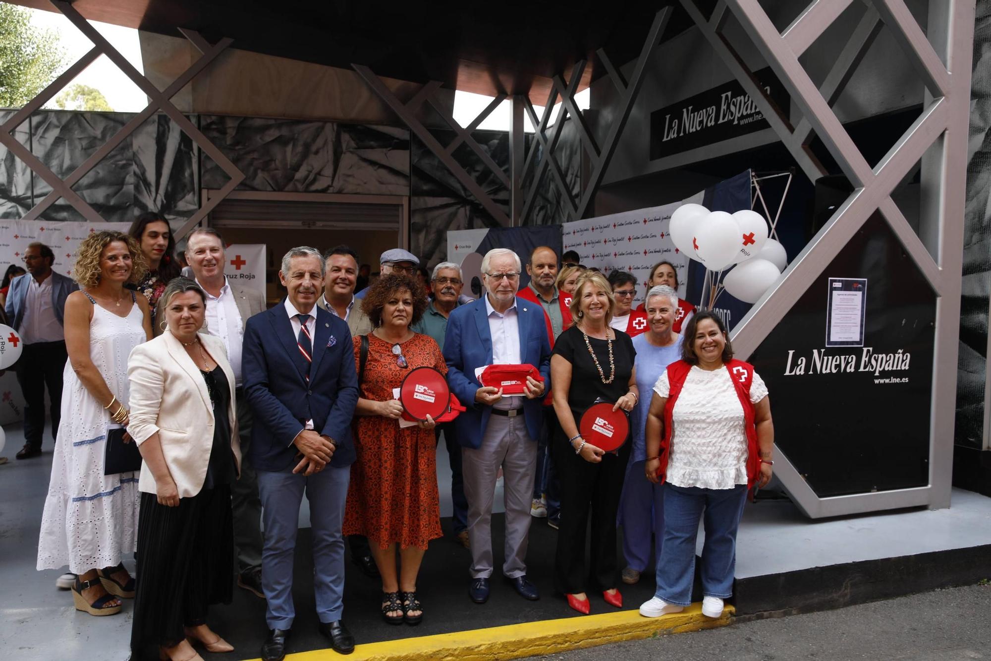 Intensa actividad de Cruz Roja en la Feria de Muestras (en imágenes)