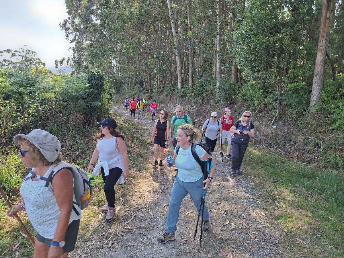 En imágenes: Así fue la XXXIX Travesía Costa Naviega, que reunió a unos 1.700 senderistas