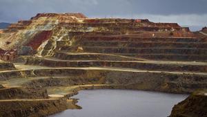 Las Minas de Riotinto en Huelva, situadas en la Franja Pirítica Ibérica.