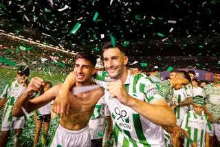 El primer aniversario del ascenso del Córdoba CF, en imágenes