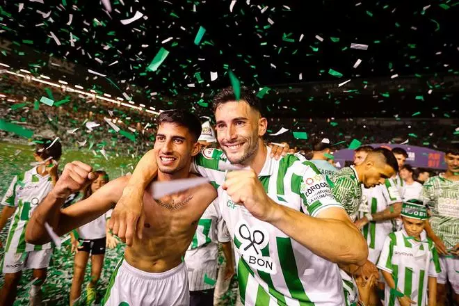 El primer aniversario del ascenso del Córdoba CF, en imágenes