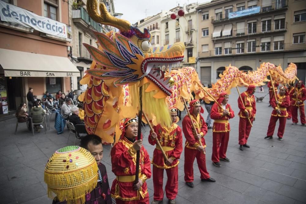 Celebració de l'any nou xinès a Manresa