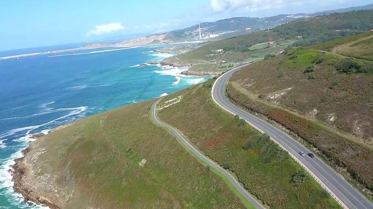 Paseo litoral de Arteixo.