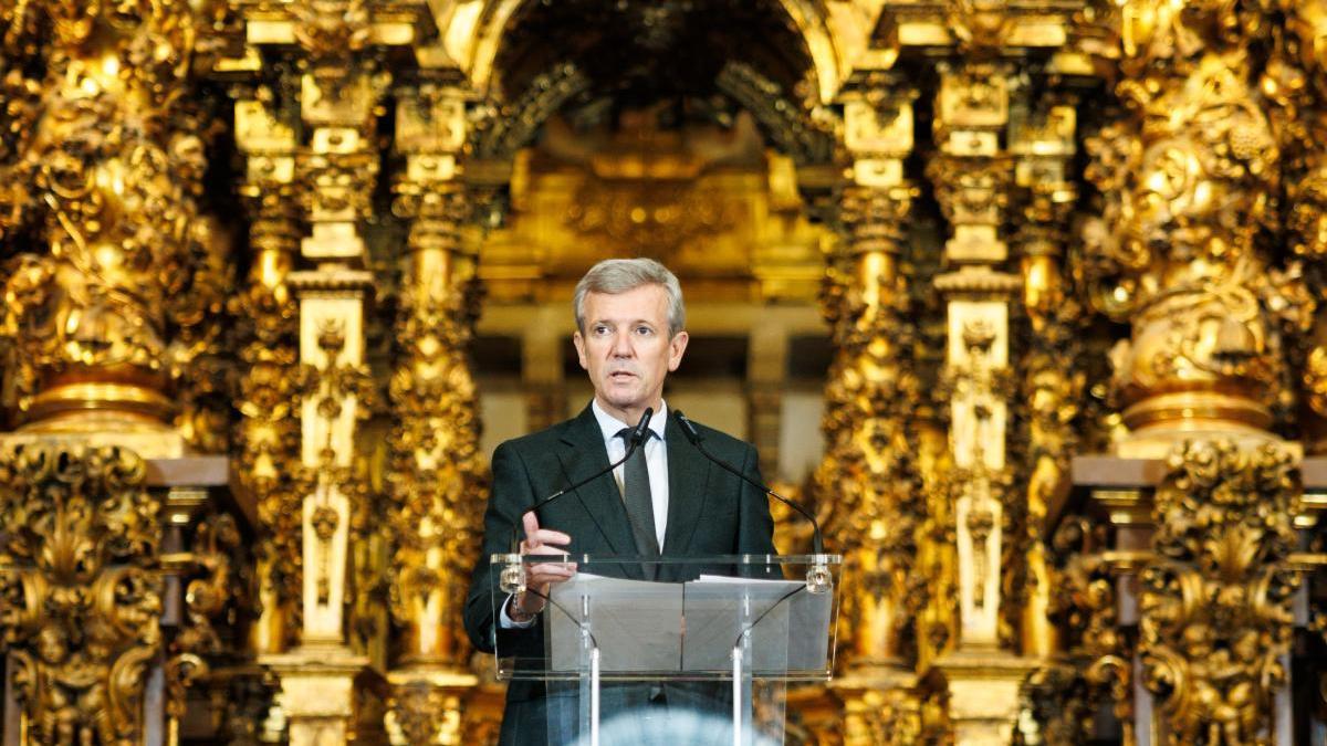 Rueda, en un acto en el Museo Diocesano.