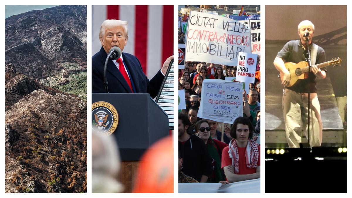 El 2025 serà recordat per diverses paraules clau: incendis, Trump, habitatge o Oques Grasses