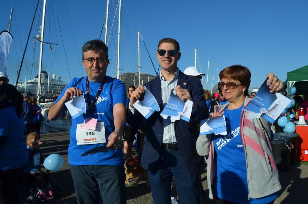 Marcha solidaria de Astrade en Cartagena