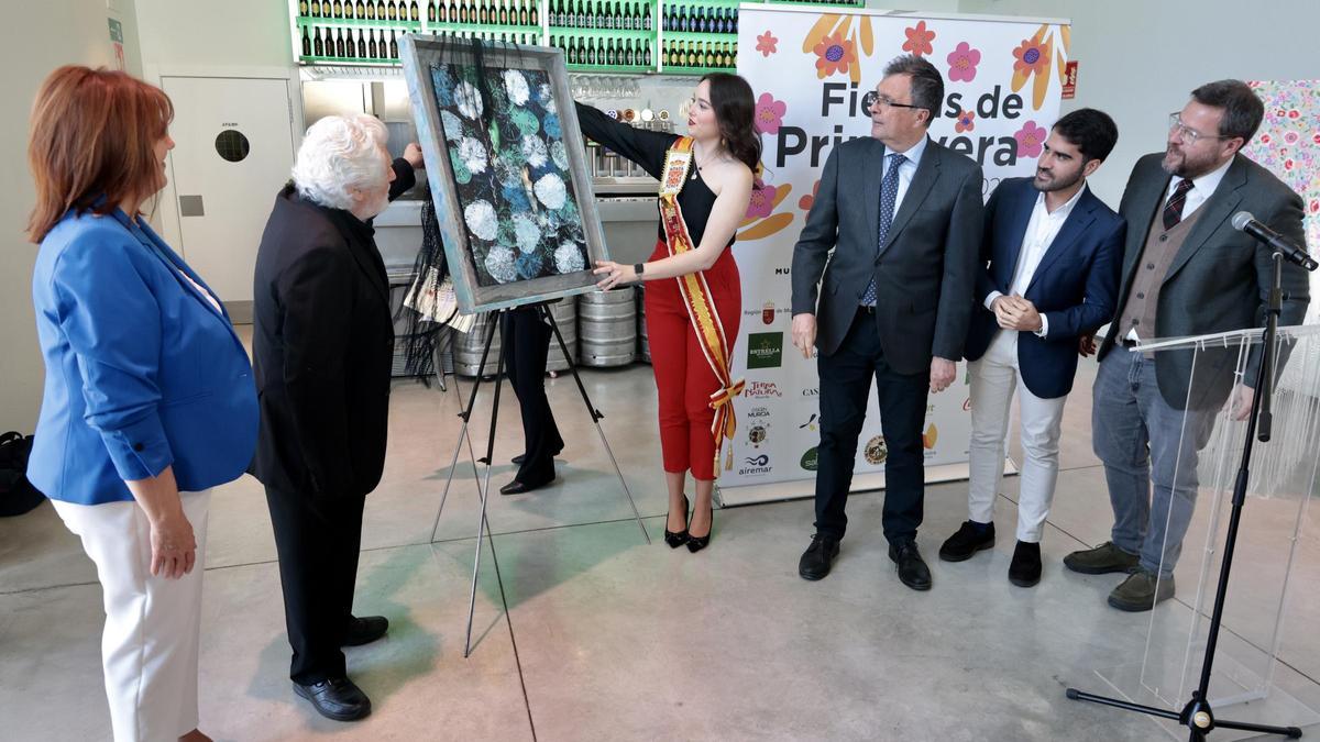 Un momento de la presentación del cartel del Bando de la Huerta 2025.