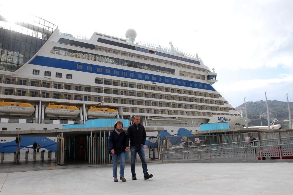 Primer crucero del año que para en Cartagena